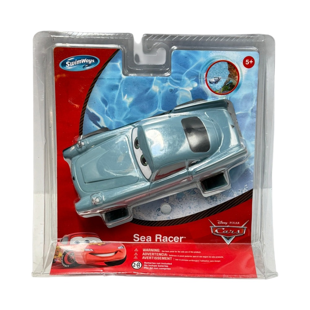 SwimWays Sea Racer Finn McMissile Blue Disney Pixar Cars New Water Toy 2011